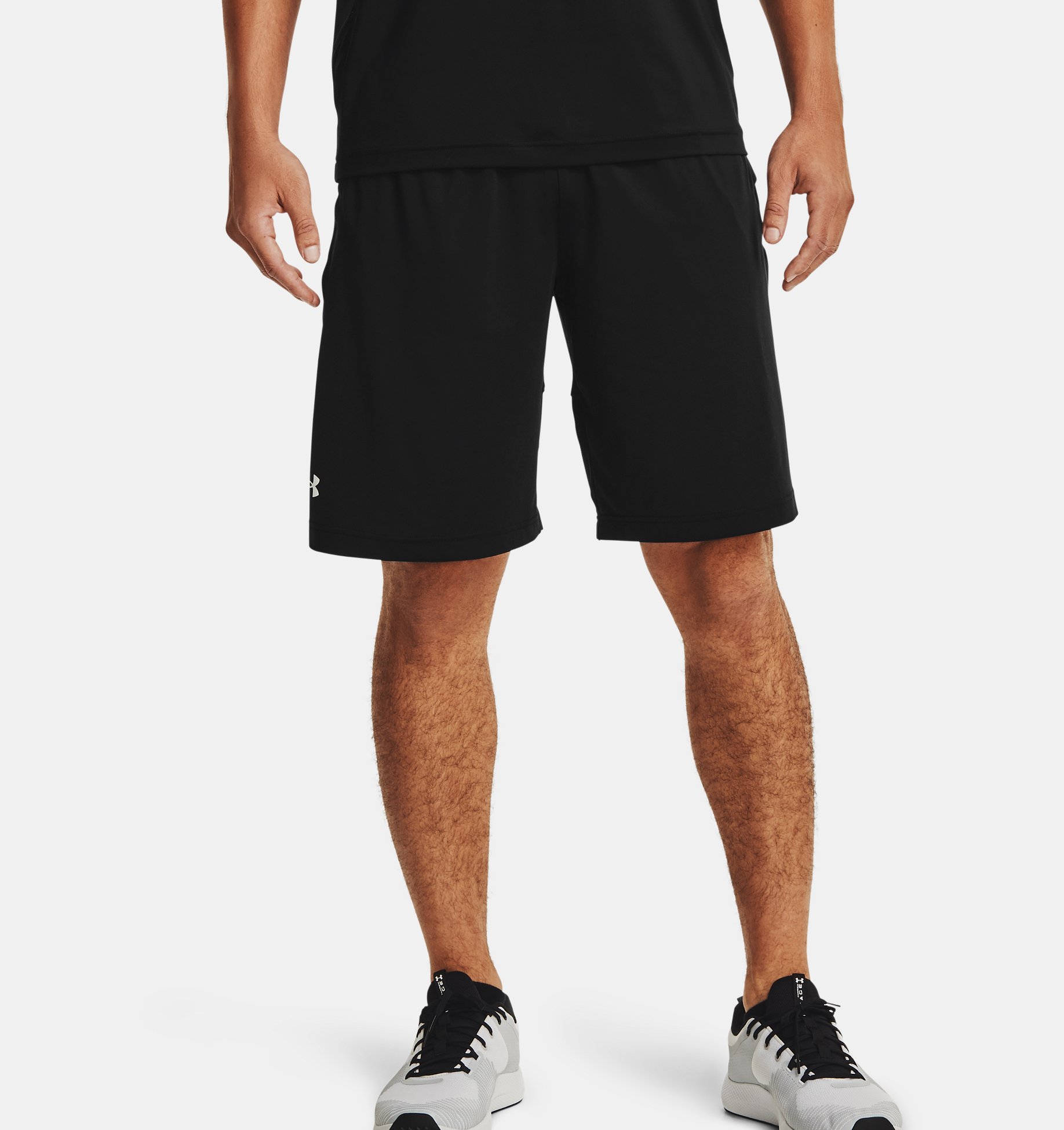 Under Armour UA RAID HeatGear® Men's Black Athletic Gym Shorts 